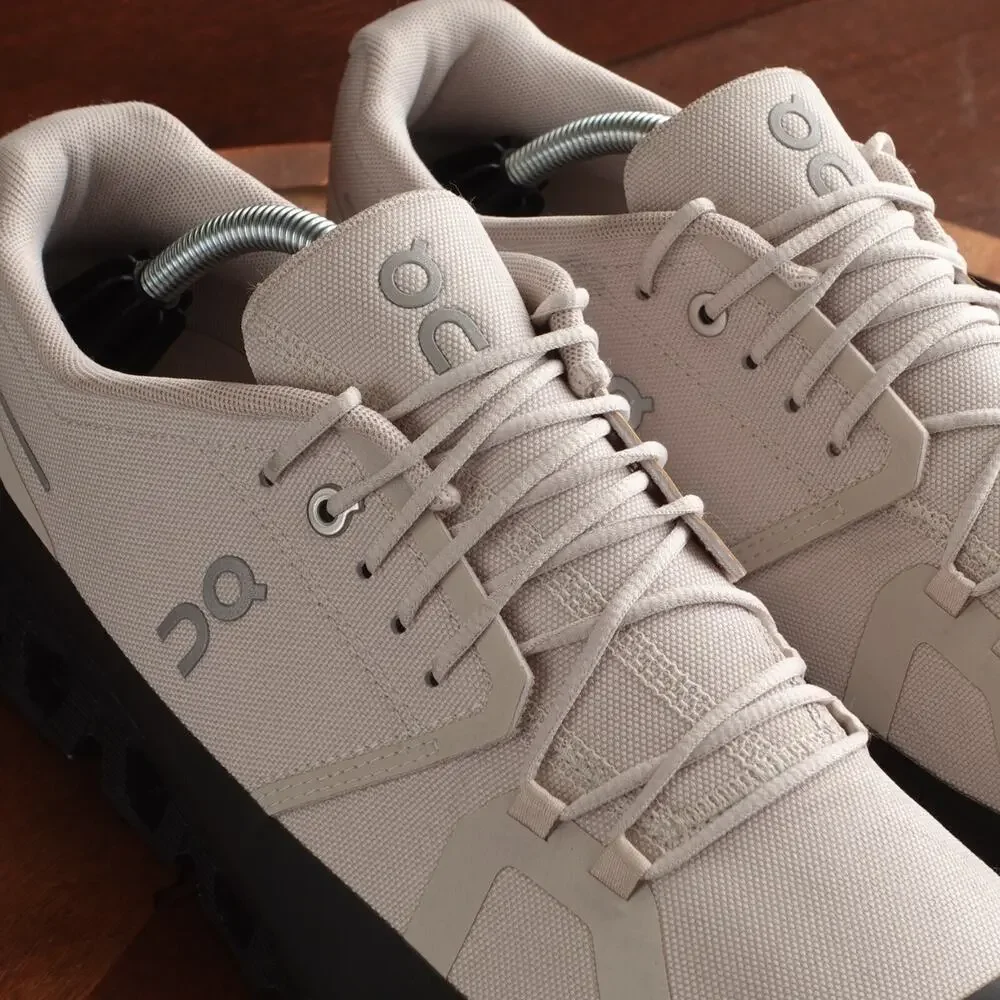 On Running Men's Athletic Shoes in White and Black